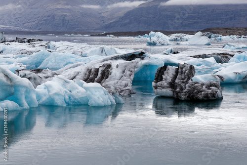 Canvastavla Glacial Wonders of Jokulsarlon Lagoon in Iceland