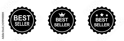 best seller stamp. Best seller icon. best seller black round stamp. 