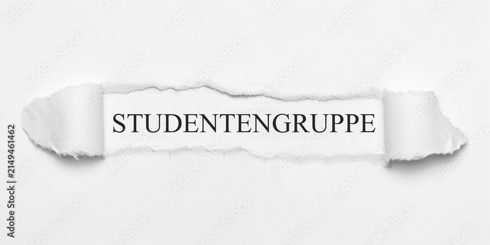 Obraz premium Studentengruppe 