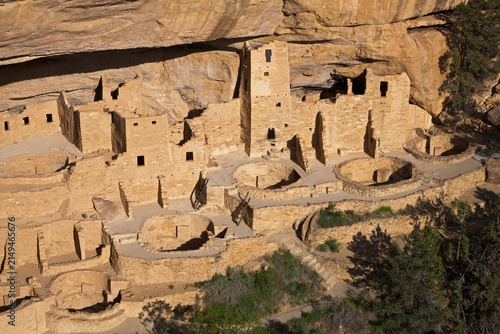 USA, Colorado, Mesa Verde National Park, Square Tower House