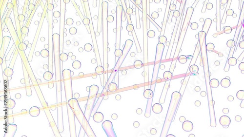 Organic meraball bubble water fluid bg able to loop endless 4k