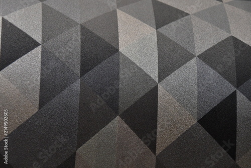 Black and white geometric background