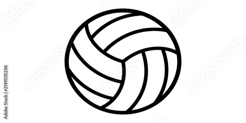 Принти на полотні boll icon in black color png