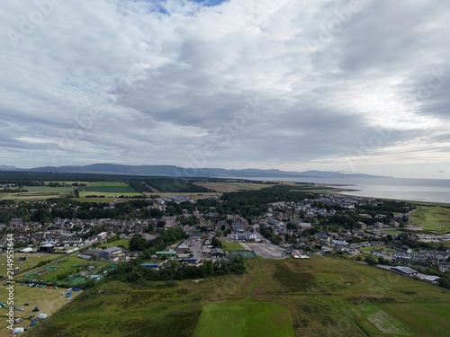 Dornoch is a charming Highland town beside the Dornoch Firth, celebrated for its medieval cathedral, historic castle, coastal views, and bright skies.