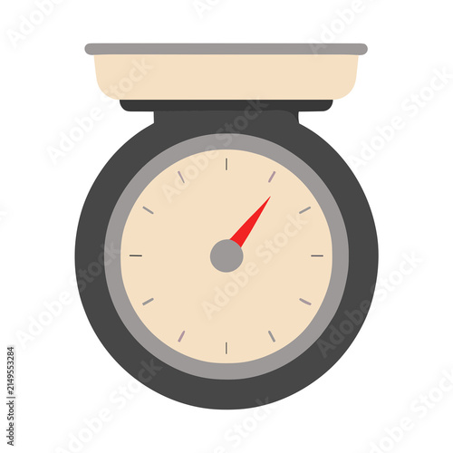 Canvastavla Kitchen scale with analog dial
