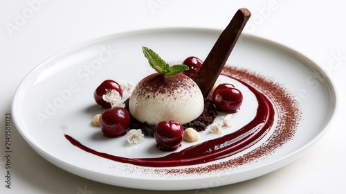 Decadent Dessert Presentation
