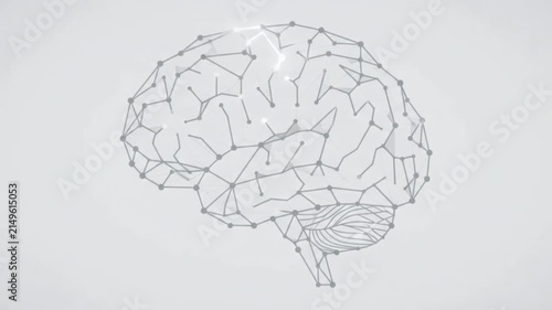 Artificial Intelligence Brain with Traveling Light Pulse Seamless Loop