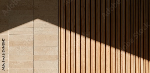 Light and shadow play on textured surfaces a minimalist composition
