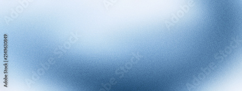фотографія Grainy gradient background, abstract blurred blue white gray noise texture banne
