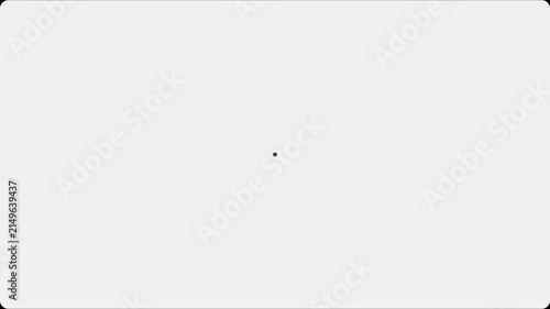 Minimalist spotlight beam on animation 4k white background, for product, presentation