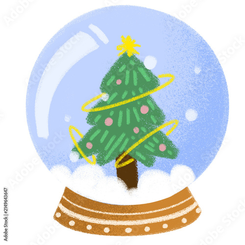 Obraz w ramie Navidad