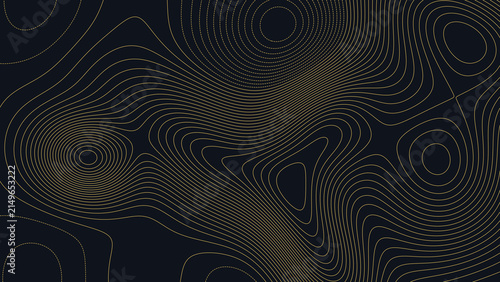 Bryce Canyon National Park Utah Topographic Elevation Map Vector Background