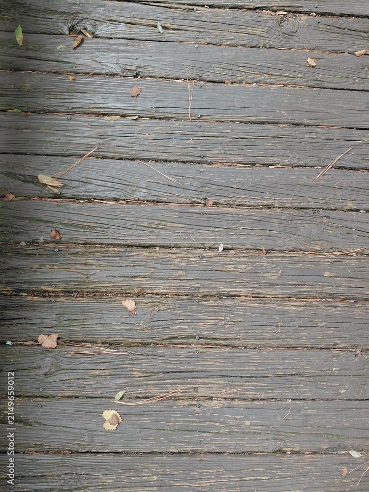Naklejka premium old wood deck 