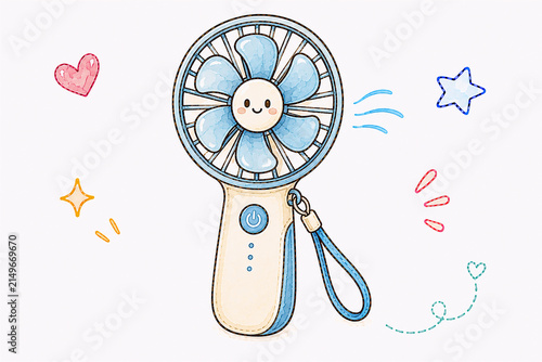 Obraz na płótnie mini fan