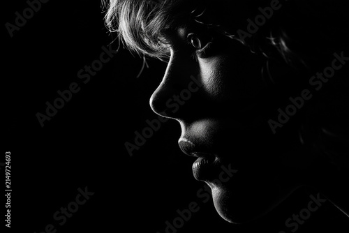 face silhouette