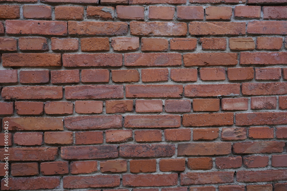 Fototapeta premium Rough Grey Old Brick Wall Texture Background