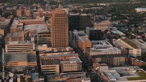 Aerial view of Downtown Allentown