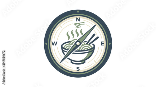 Noodle Compass Logo Icon