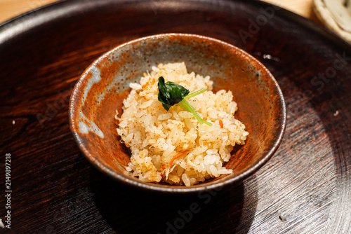 Foto Japanese Rice Bowl in Kaga Japan