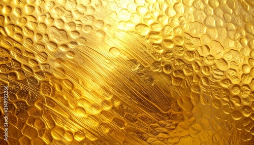 Hammered Gold Metal Sheet Texture, Warm
Artisan Metallic Surface, Luxury Premium
Background for Branding and Design,
High Resolution