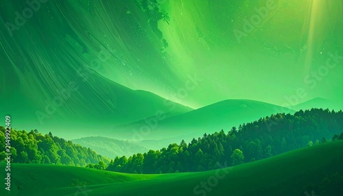 Forest Green to Dark Green Gradient
Background