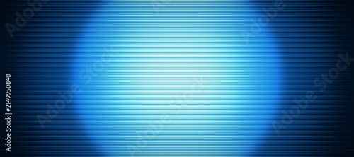 Abstract Blue Gradient Horizontal Lines Background