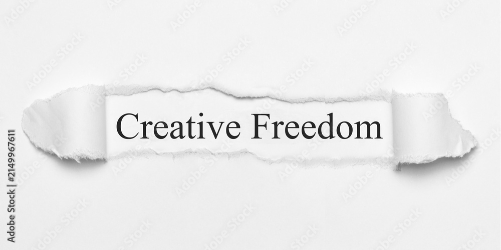Fototapeta premium Creative Freedom