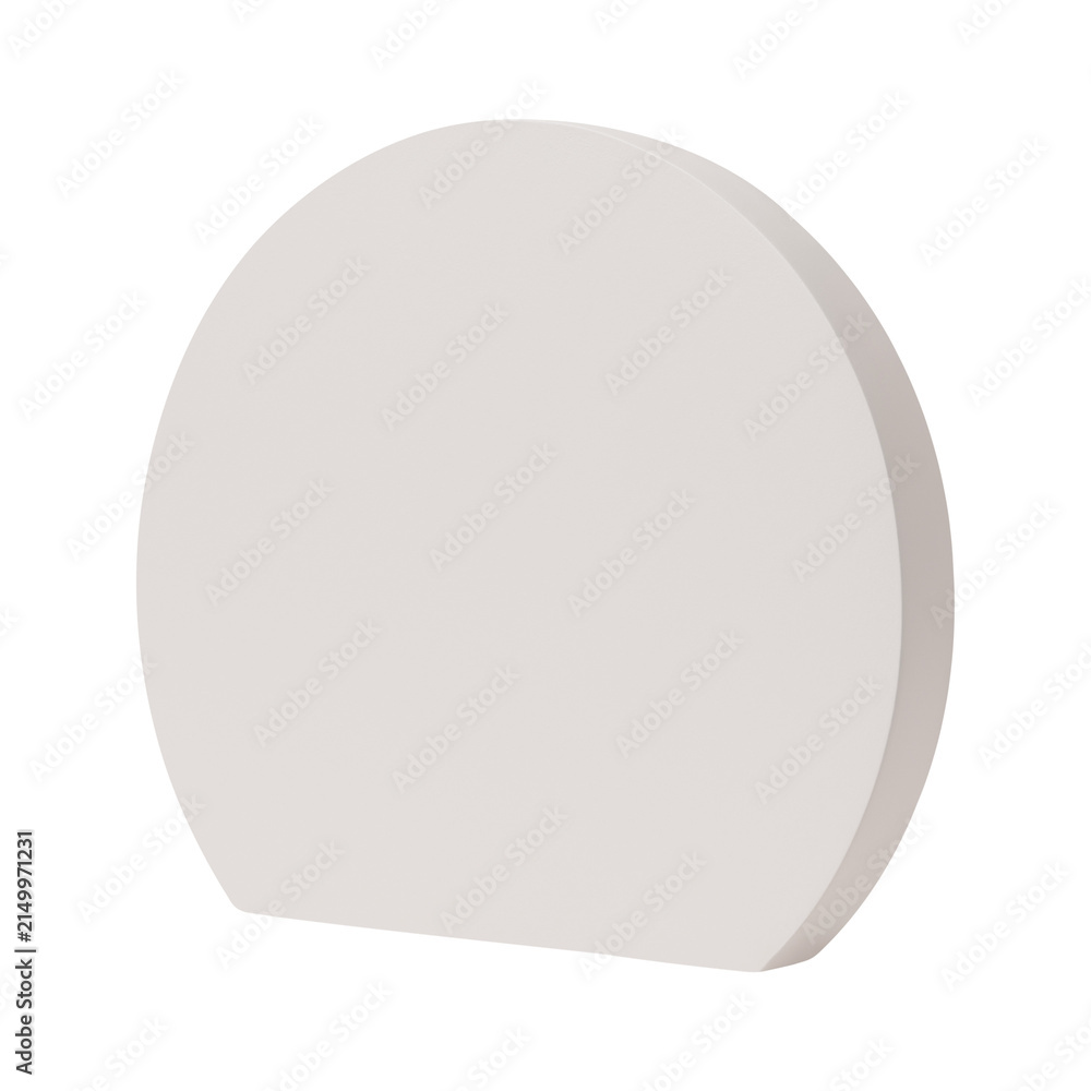 Obraz premium Greige round badge png, geometric design element, isolated object design