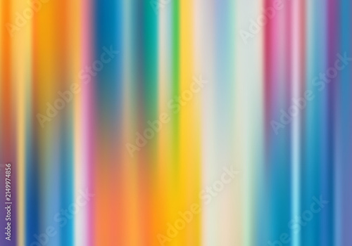 Canvas Print Abstract colorful vertical blurred lines creating a vibrant and playful visual b