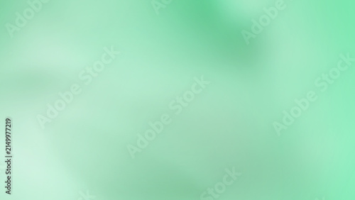 Smooth mint green soft gradient background