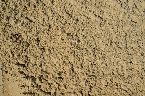 Cuadro en lienzo Daytime outdoor shot of industrial bulk building aggregate sand with high granul