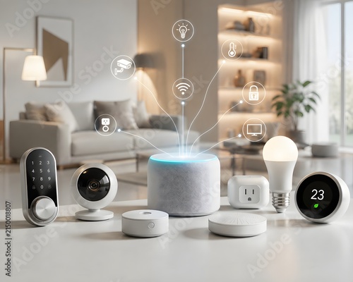 Smart Home Automation System for Connected Living and IoT Technology