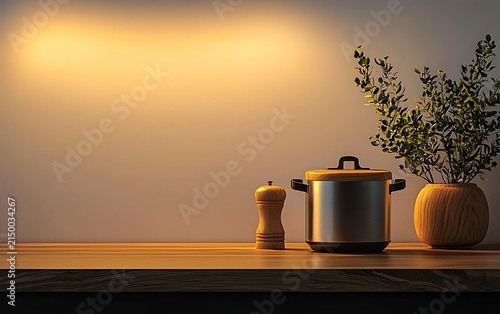 Kitchen countertop still life
