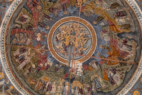 Foto Byzantine Frescoes in the Great Lavra Refectory