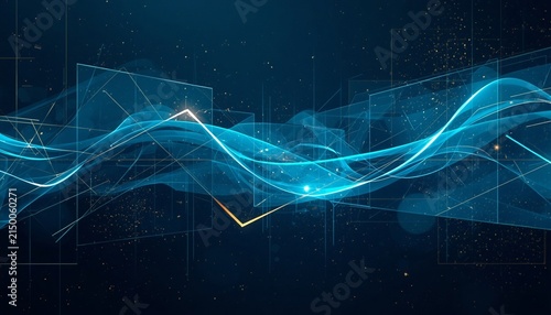 abstract blue background