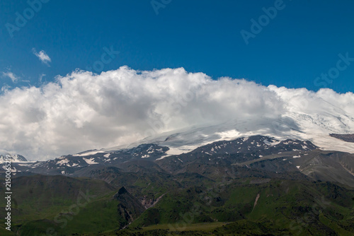 Beautiful view of Mount Elbrus