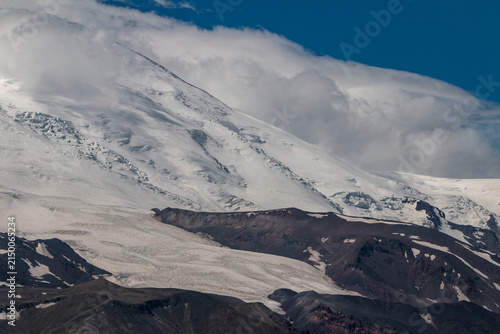 Beautiful view of Mount Elbrus