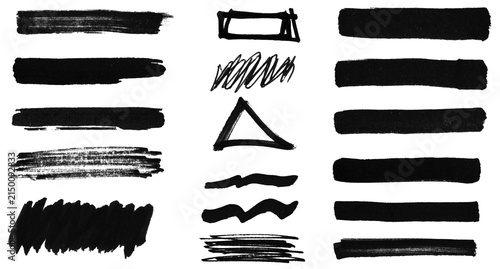 Expressive Brush Stroke Pack – Dynamic Ink Scribbles