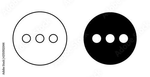 Canvastavla More Options Icon, Additional Menu and Choice Selection Symbol