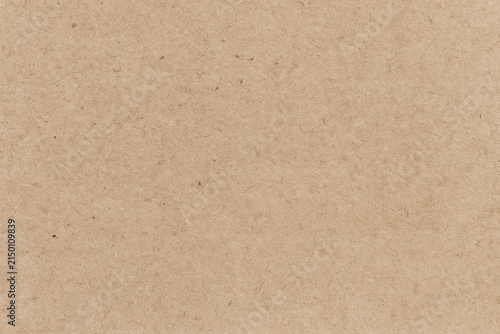 Smooth Recycled Light Brown Cardboard Texture