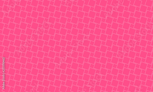 Abstract Pink Seamless Geometric Square Tile Pattern Vector Background for Modern Packaging, Web Graphic Design, Wallpaper and Fabric Cover