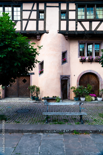 Traditional Half-Timbered House in Ribeauvillé