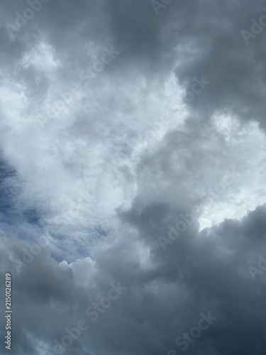 Photography The dark and grey clouds sky in the cloudy day before rainstorm