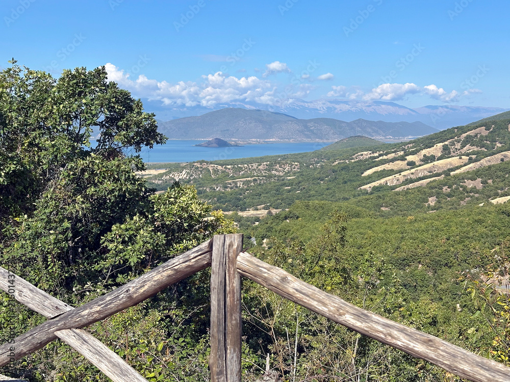 Fototapeta premium View of Lake Orestiada