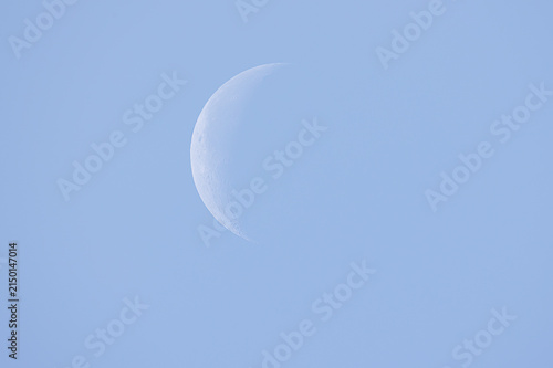 Canvastavla Waning Gibbous Moon Over Asturias, Spain – August 8, 2026