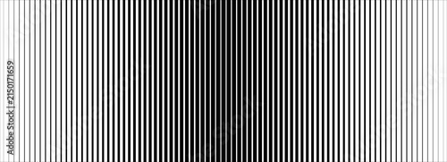 Quadro su tela Thin line halftone gradient texture