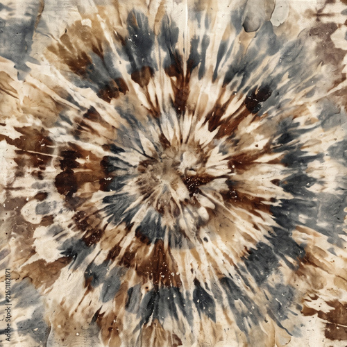 Vintage Floral Fabric Design,  Neutral Earth-Toned Flower Background, Abstract Nature-Inspired Floral Texture