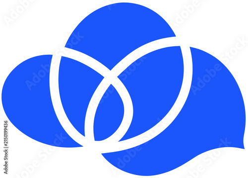 lined shaped cloud svg icon