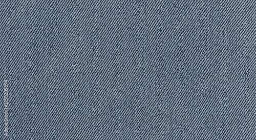 Blue Denim Fabric Texture Close-up