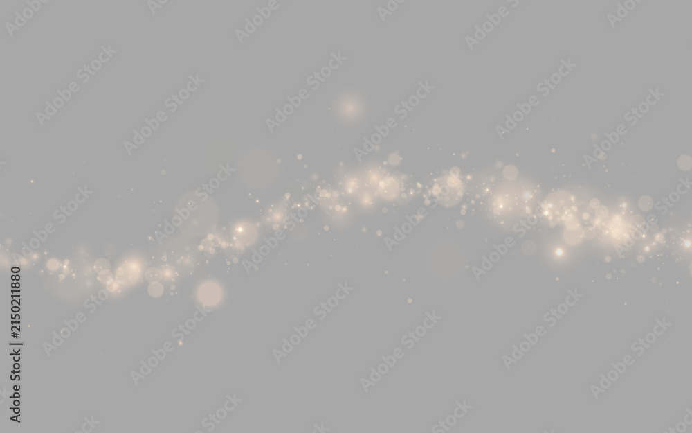 Fotografie Radiant gold glitter explodes into countless bright particles